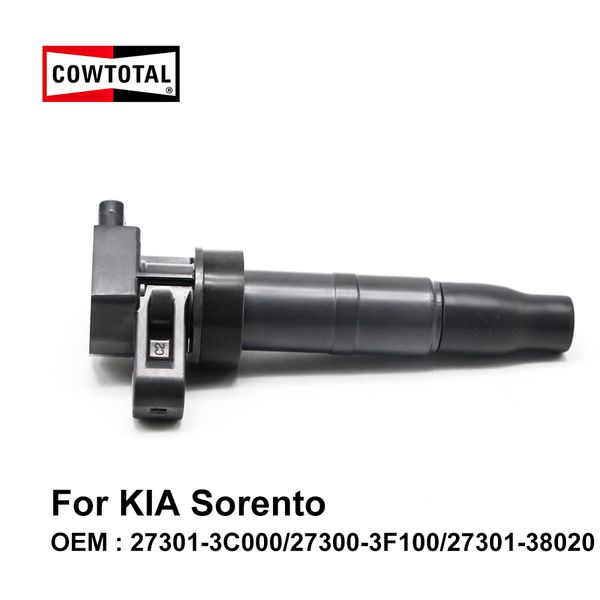 cowtotal ignition coil for kia sorento 2.4l 2.0t 3.8l oem 27300-3f100 / 27301-3c000 / 27301-38020 ( pack of 4
cowtotal ignition coil for kia sorento 2.4l 2.0t 3.8l oem 27300-3f100 / 27301-3c000 / 27301-38020 ( pack of 4