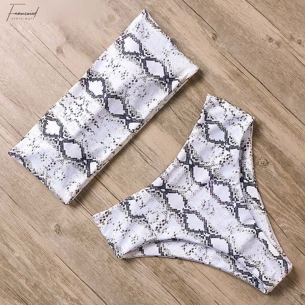 swim designer swimwear high waist bikini bandeau uit women snake print swimwear women summer bathing suit brazilian bikinis 2019, White;black
swim designer swimwear high waist bikini bandeau uit women snake print swimwear women summer bathing suit brazilian bikinis 2019, White;black