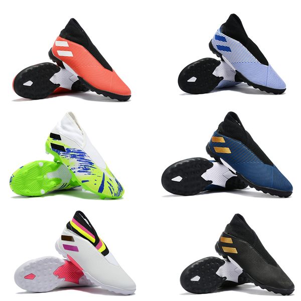 new arrival men nemeziz 19.3 no shoelaces fg tf football shoes messi chaussures indoor soccer cleats shoes size 39-45
new arrival men nemeziz 19.3 no shoelaces fg tf football shoes messi chaussures indoor soccer cleats shoes size 39-45