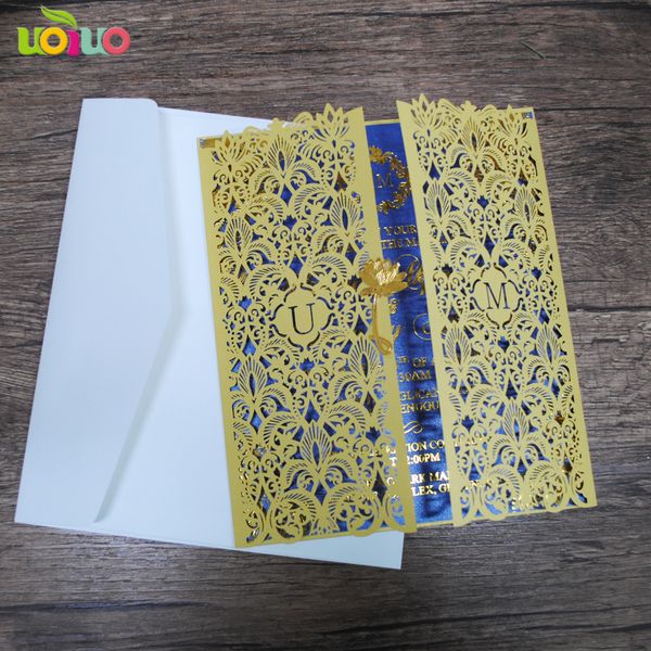 luxurious vintage laser cut wedding invitation card with personalize name logo lace invitations 50pcs with envelop
luxurious vintage laser cut wedding invitation card with personalize name logo lace invitations 50pcs with envelop