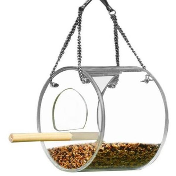 acrylic bird feeder food box anti-scatter parrot feeder with stand birds feeding supplies hanging feeding box outdoor
acrylic bird feeder food box anti-scatter parrot feeder with stand birds feeding supplies hanging feeding box outdoor