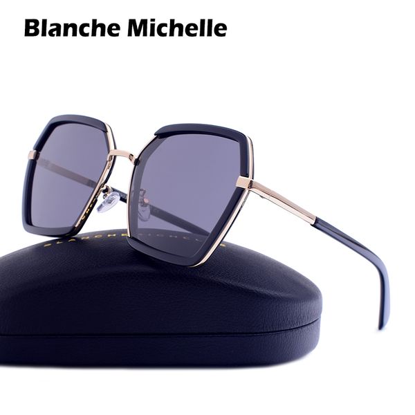 blanche michelle brand square polarized sunglasses women uv400 oculos mirror sun glasses for female lentes de sol mujer with box, White;black
blanche michelle brand square polarized sunglasses women uv400 oculos mirror sun glasses for female lentes de sol mujer with box, White;black