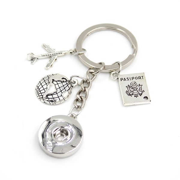 new arrival diy interchangeable 18mm snap jewelry globle travel passport airplane key chain bag charm key ring for travel gift, Slivery;golden
new arrival diy interchangeable 18mm snap jewelry globle travel passport airplane key chain bag charm key ring for travel gift, Slivery;golden