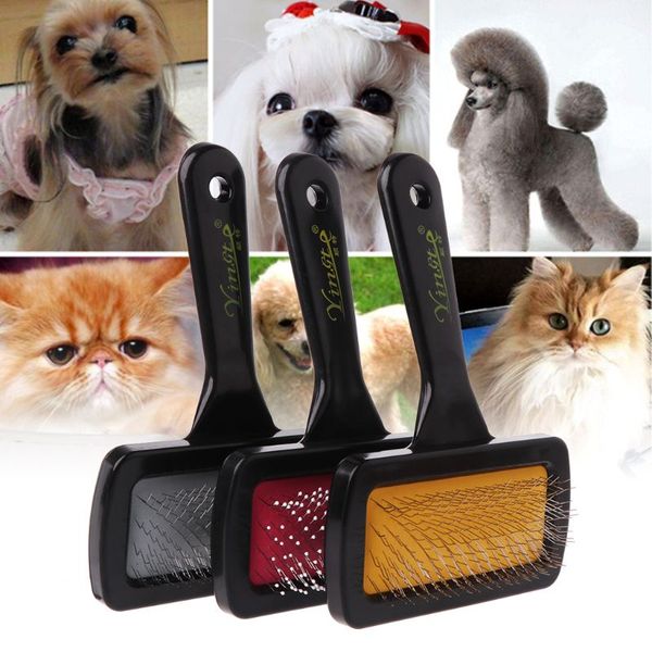pet trimmer comb dogs hair removal brush cleaning beauty cat dog combs grooming tools pets product, Silver
pet trimmer comb dogs hair removal brush cleaning beauty cat dog combs grooming tools pets product, Silver