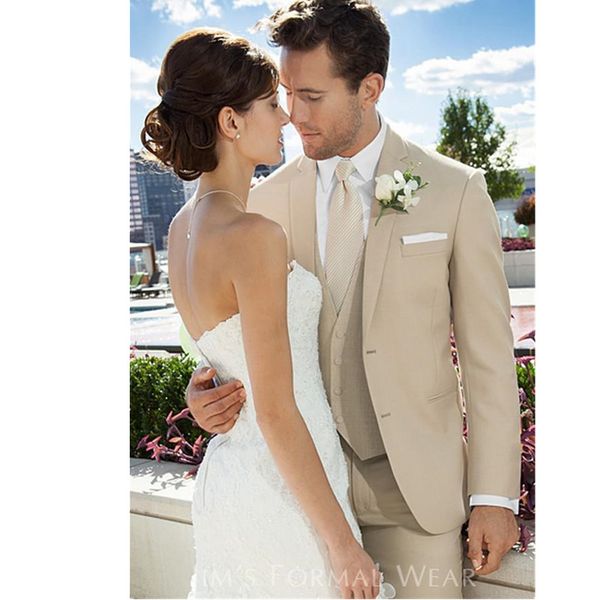 new designer mens 3 piece suits new custom beige groom wedding suits man formal business dress groomsman blazers, White;black
new designer mens 3 piece suits new custom beige groom wedding suits man formal business dress groomsman blazers, White;black
