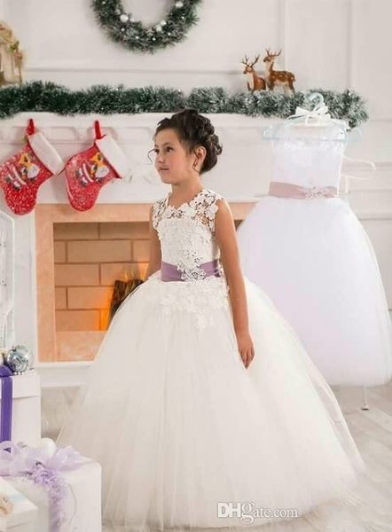 beautiful flower girl dresses lace sleeveless floor length cute kids formal wear new 2020 custom made sash little girl pageant dresses, White;blue
beautiful flower girl dresses lace sleeveless floor length cute kids formal wear new 2020 custom made sash little girl pageant dresses, White;blue