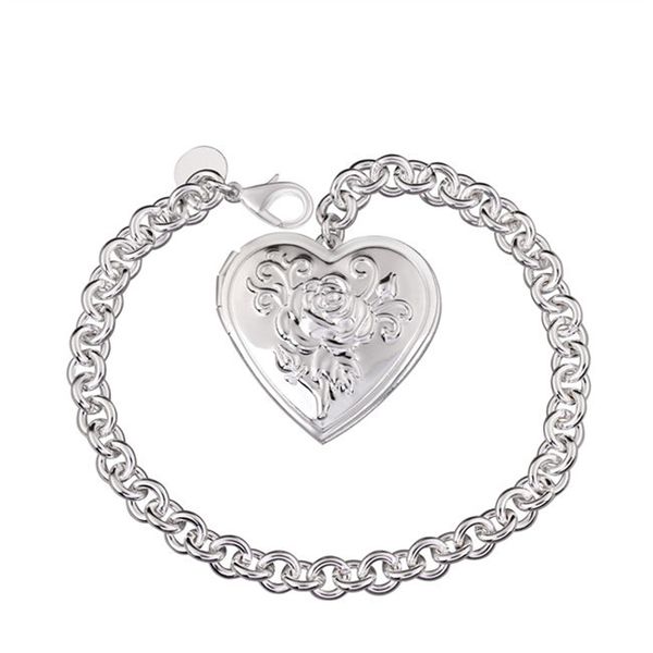 heart-shaped lobster clasp bracelet sterling silver plated bracelet ; new arrival fashion men and women 925 silver bracelet spb347, Golden;silver
heart-shaped lobster clasp bracelet sterling silver plated bracelet ; new arrival fashion men and women 925 silver bracelet spb347, Golden;silver