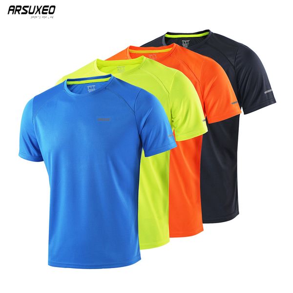 arsuxeo men running tight fitness short t-shirt quick dry t shirt male gym bodybuilding jogging tees clothing for crossfit, Black;blue
arsuxeo men running tight fitness short t-shirt quick dry t shirt male gym bodybuilding jogging tees clothing for crossfit, Black;blue