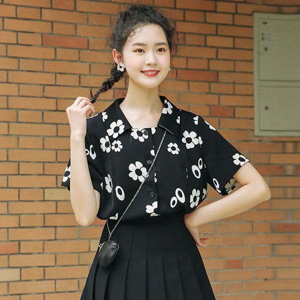 women's blouses & shirts floral print blouse chiffon lady 2021 summer ruffle women v-neck female short sleeve, White
women's blouses & shirts floral print blouse chiffon lady 2021 summer ruffle women v-neck female short sleeve, White