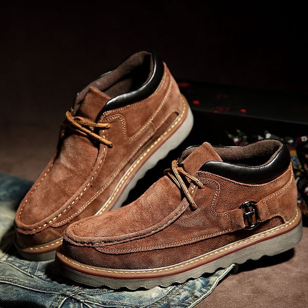 2020 men's plus velvet and cotton boots autumn and winter new casual men's shoes warm trend cotton shoes british style, Black
2020 men's plus velvet and cotton boots autumn and winter new casual men's shoes warm trend cotton shoes british style, Black