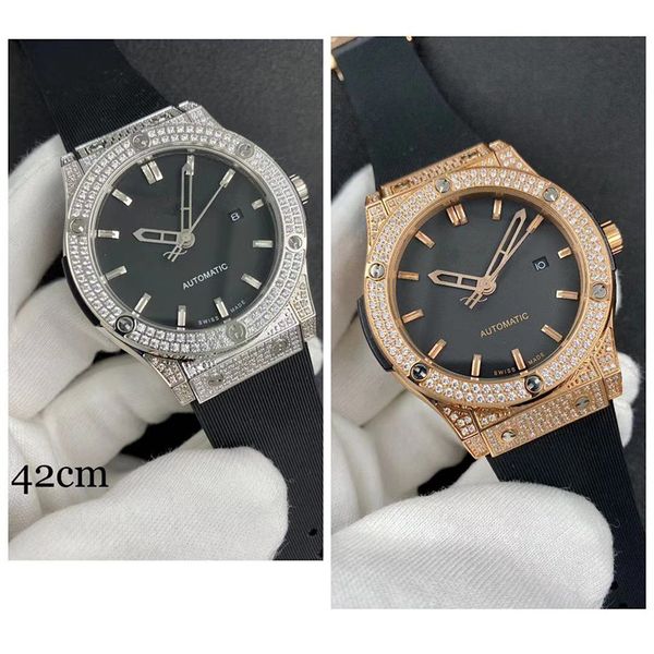 luxry 565.zx.1170.lr black date dial silver diamond case asia 2813 automatic men's watch rubber belt brand sports watch, Slivery;brown
luxry 565.zx.1170.lr black date dial silver diamond case asia 2813 automatic men's watch rubber belt brand sports watch, Slivery;brown