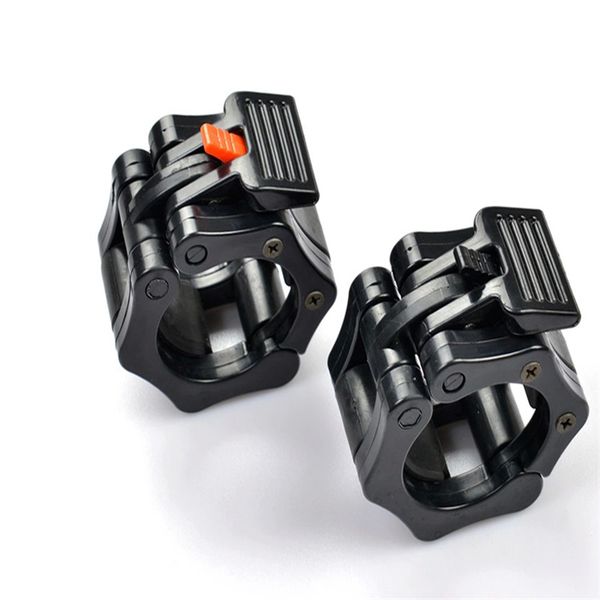 1 pair olympic quick barbell clamp collar clips weight bar locks-2 inch optional color nylon rubber
1 pair olympic quick barbell clamp collar clips weight bar locks-2 inch optional color nylon rubber