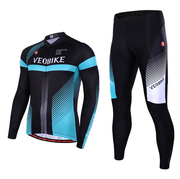 autumn long sleeve cycling clothing men 2019 pro team sport skinsuit racing mtb road bike clothes breathable bicycle jersey set, Black;blue
autumn long sleeve cycling clothing men 2019 pro team sport skinsuit racing mtb road bike clothes breathable bicycle jersey set, Black;blue