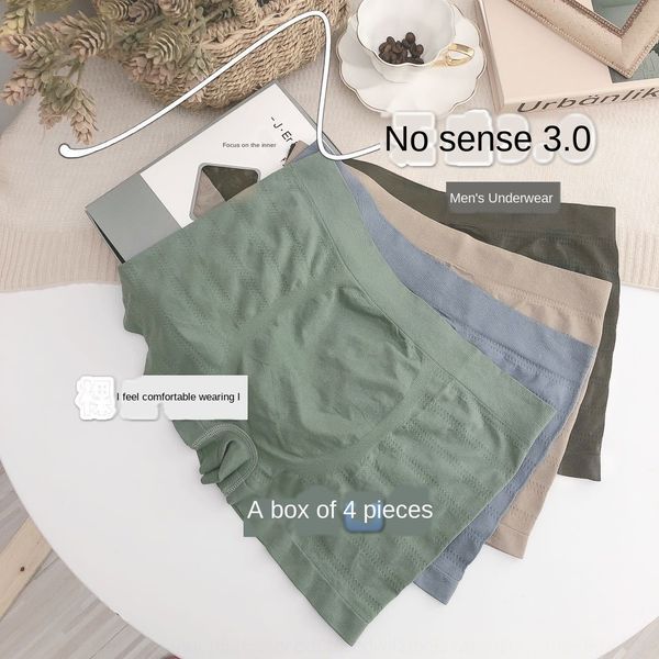 no sense 3.0jie bu fan men's underwear gift box seamless trousers head boxer pants underwear boxer pants, Black;white
no sense 3.0jie bu fan men's underwear gift box seamless trousers head boxer pants underwear boxer pants, Black;white