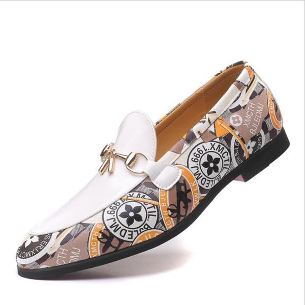 street style graffiti luxury men loafers non-slip flat office social men party shoes gold tassel wedding oxford moccasins, Black
street style graffiti luxury men loafers non-slip flat office social men party shoes gold tassel wedding oxford moccasins, Black