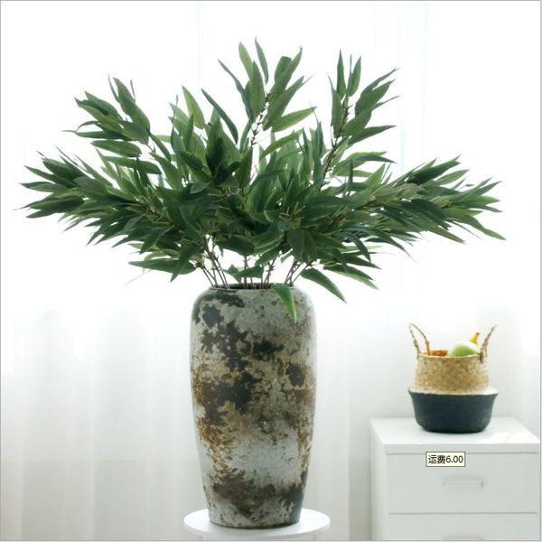 2019 new 100cm long wicker leaves vine decoration artificial rattan silk hanging eucalyptus simulation wedding party vine
2019 new 100cm long wicker leaves vine decoration artificial rattan silk hanging eucalyptus simulation wedding party vine