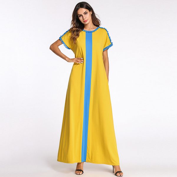 casual maxi dresspatch full abaya ethnic shirt loose long robe gowns vestidos muslim kimono middle east dubai islamic clothing, Black;gray
casual maxi dresspatch full abaya ethnic shirt loose long robe gowns vestidos muslim kimono middle east dubai islamic clothing, Black;gray