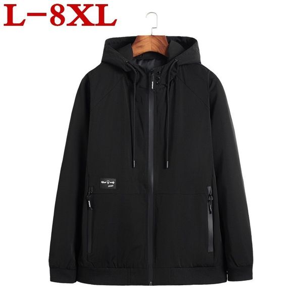 plus size 8xl 7xl 6xl 2019 new spring summer mens fashion outerwear windbreaker men' s thin jackets hooded casual sporting coat, Black;brown 
plus size 8xl 7xl 6xl 2019 new spring summer mens fashion outerwear windbreaker men' s thin jackets hooded casual sporting coat, Black;brown