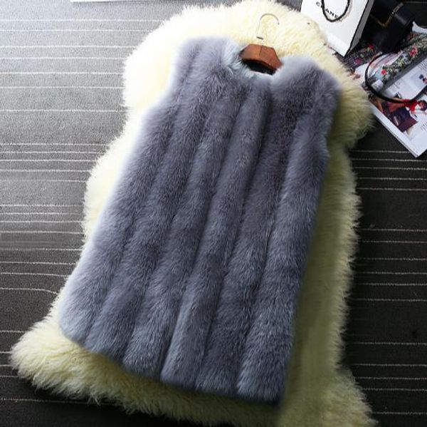 vetement 2020 winter women's faux fur coat artificial fur vest furry vests femme jackets plus size furry fake gilet z329, Black
vetement 2020 winter women's faux fur coat artificial fur vest furry vests femme jackets plus size furry fake gilet z329, Black