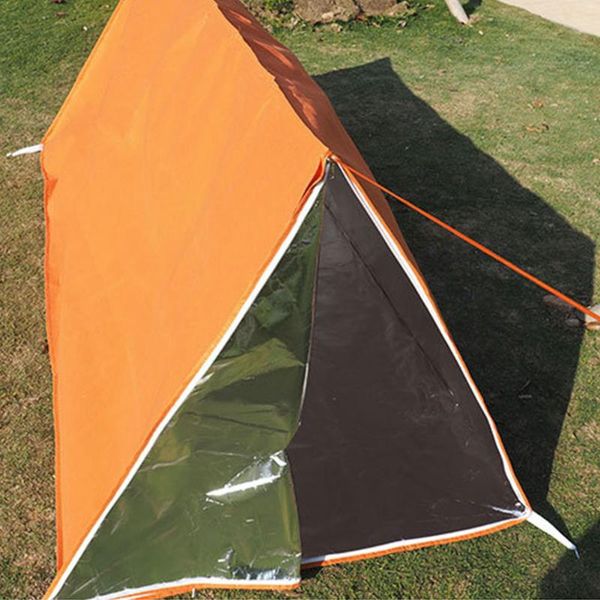 foldable tube tent portable nonwovens warm protective outdoor shelter hiking adventure emergency survival practical camping 
foldable tube tent portable nonwovens warm protective outdoor shelter hiking adventure emergency survival practical camping