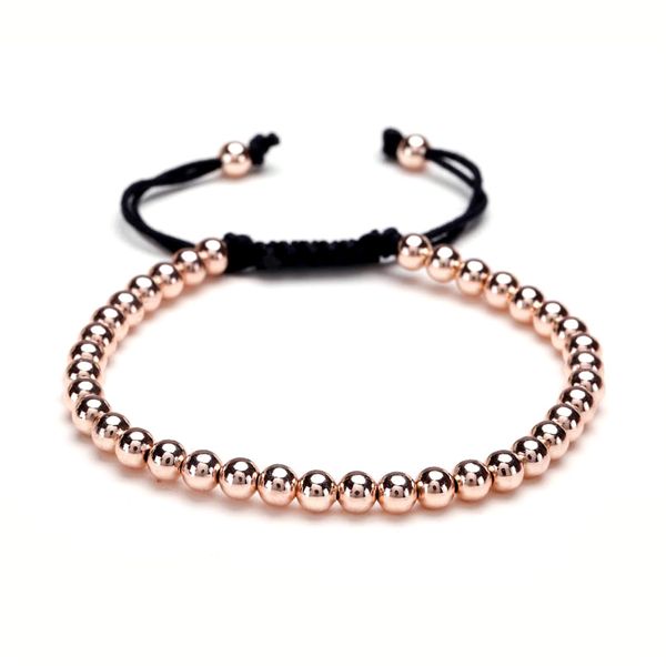 women's hand bracelet on hand stainless steel rose gold beads bracelet women's silver gold accesories men couple charm, Black
women's hand bracelet on hand stainless steel rose gold beads bracelet women's silver gold accesories men couple charm, Black