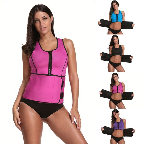 ultra sweat neoprene sauna waist trainer vest shaper shapewear slimming adjustable sweat belt body shaper 4 colors
ultra sweat neoprene sauna waist trainer vest shaper shapewear slimming adjustable sweat belt body shaper 4 colors