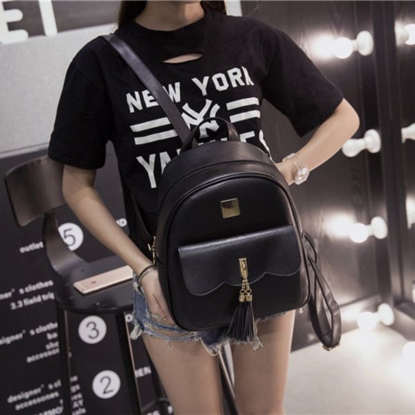 new female backpack tide pu leather women schoolbag wild anti-theft totes lady travel bag casual fashion bags
new female backpack tide pu leather women schoolbag wild anti-theft totes lady travel bag casual fashion bags