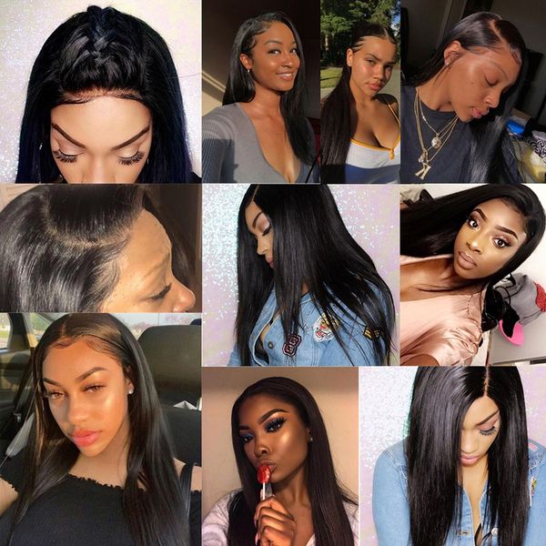 straight black synthetic lace front wigs long yaki hair for women middle part heat resistant fiber natural hair
straight black synthetic lace front wigs long yaki hair for women middle part heat resistant fiber natural hair