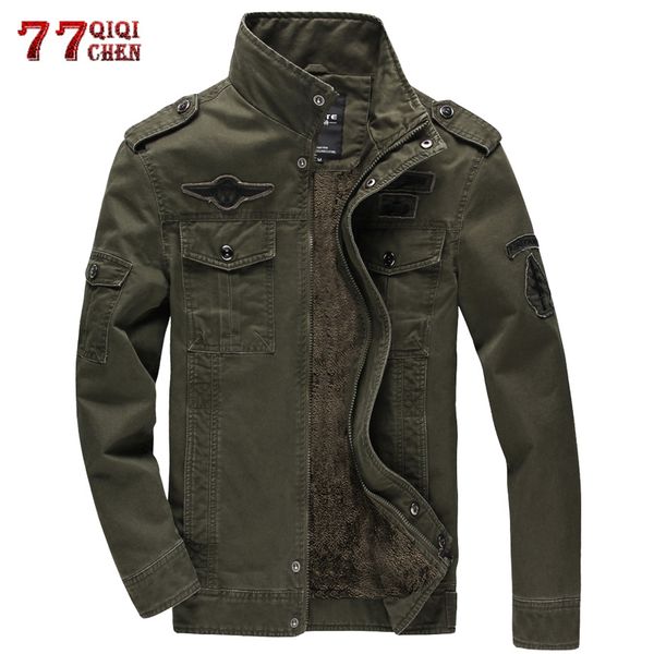 2019 winter warm jacket men army thick warm parkas outwear embroidery plus size 6xl fleece coats bomber pilot jackets, Tan;black
2019 winter warm jacket men army thick warm parkas outwear embroidery plus size 6xl fleece coats bomber pilot jackets, Tan;black