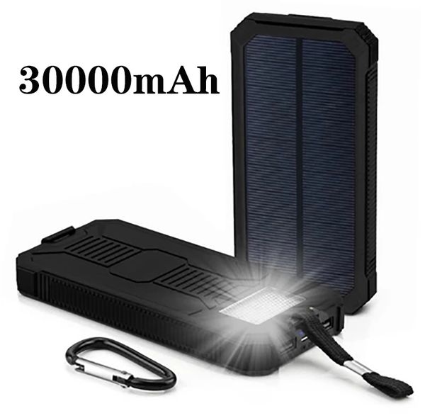 solor power bank 30000mah powerbank external battery portable fast charger for all smartphone with solar panel charger bank
solor power bank 30000mah powerbank external battery portable fast charger for all smartphone with solar panel charger bank
