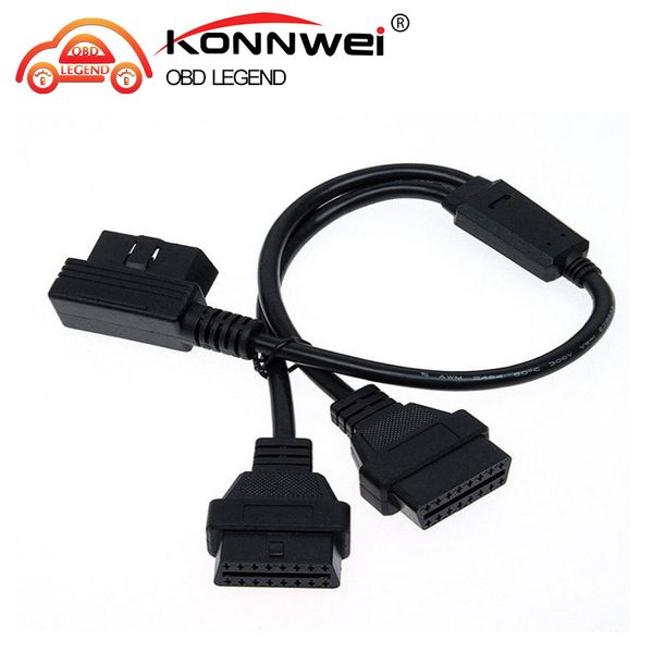 2 in 1 female to dual male l 16pin obdii cable 50cm connector diagnostic adapter 16 pin y splitter obd 2 obd2 extension cable
2 in 1 female to dual male l 16pin obdii cable 50cm connector diagnostic adapter 16 pin y splitter obd 2 obd2 extension cable