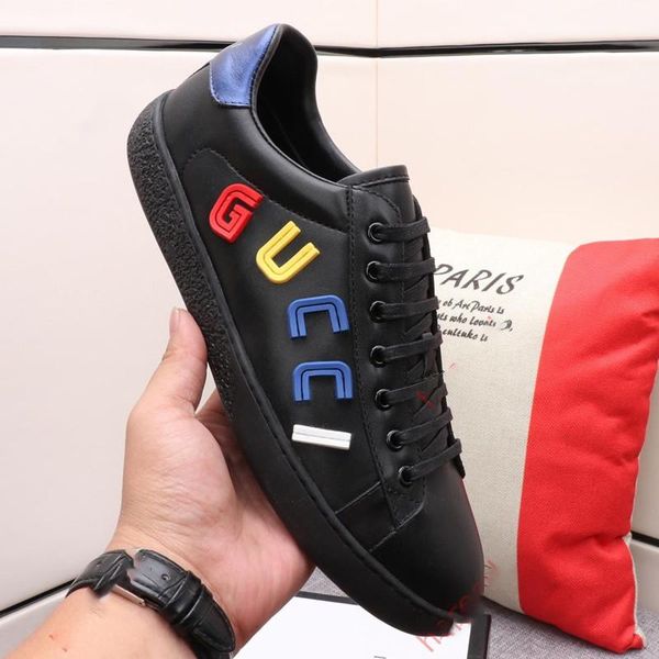 2020 new women's design g small white shoes leather men's rubber wear-resistant non-slip bottom fashion catwalk 888, Black;red
2020 new women's design g small white shoes leather men's rubber wear-resistant non-slip bottom fashion catwalk 888, Black;red