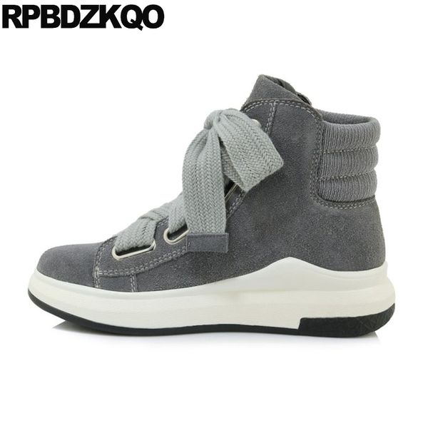 genuine leather women ankle boots 2019 round toe lace up luxury winter booties shoes flatform grey black comfortable fur suede
genuine leather women ankle boots 2019 round toe lace up luxury winter booties shoes flatform grey black comfortable fur suede