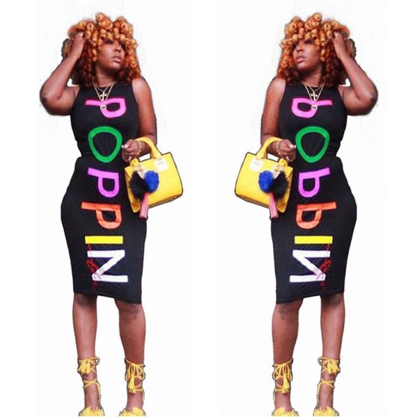 nightclub color letter pack hip dress european and american style printed long flower skirt sleeveless self-cultivation, White;black
nightclub color letter pack hip dress european and american style printed long flower skirt sleeveless self-cultivation, White;black