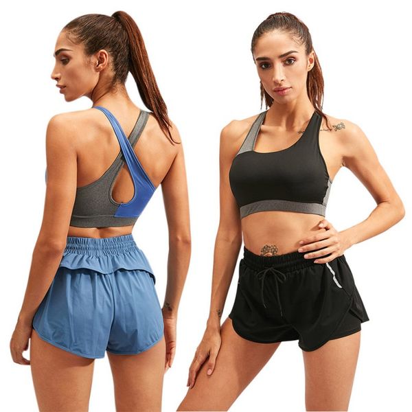 quick dry sports bra women running fitness vest underwear cross beauty back breathable shockproof yoga bra, White;black
quick dry sports bra women running fitness vest underwear cross beauty back breathable shockproof yoga bra, White;black