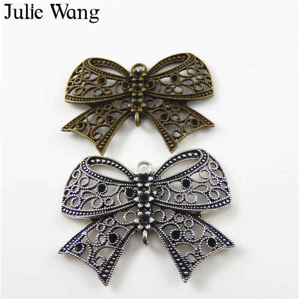 julie wang 4pcs alloy antique silver/bronze bow tie shape charms pendants findings jewelry making necklace bracelet accessory, Bronze;silver
julie wang 4pcs alloy antique silver/bronze bow tie shape charms pendants findings jewelry making necklace bracelet accessory, Bronze;silver