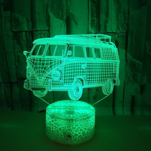 pattern small transit automobile touch remote control discoloration 3d lamp bus decoration 3d lamp crackle 3d small night-light customized
pattern small transit automobile touch remote control discoloration 3d lamp bus decoration 3d lamp crackle 3d small night-light customized