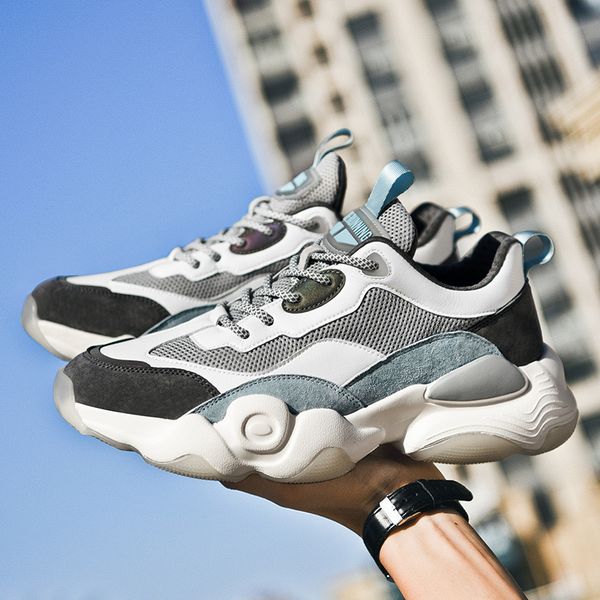 2020 fashion men running shoes explosion daddy shoes leather breathable men's comfortable tide
2020 fashion men running shoes explosion daddy shoes leather breathable men's comfortable tide