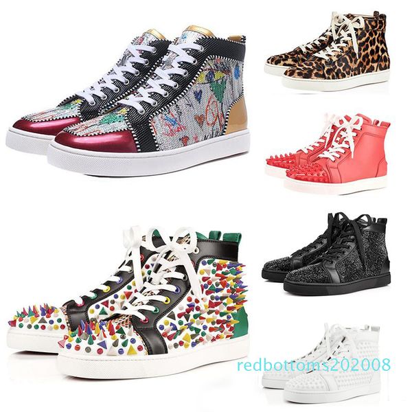 ace designer brand red bottom studded spikes shoes men women fashion high cut multicolor party lovers casual shoes s7 r08, Black
ace designer brand red bottom studded spikes shoes men women fashion high cut multicolor party lovers casual shoes s7 r08, Black