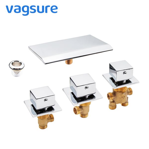 vagsure cold and water tap brass switch control valve for bathtub faucet set shower cabin mixer faucet bath
vagsure cold and water tap brass switch control valve for bathtub faucet set shower cabin mixer faucet bath