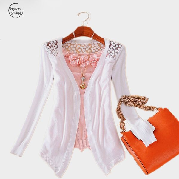 new sweater women summer fashion sweet candy color crochet hollow out knitwear blouse full cardigan open stitch, White;black
new sweater women summer fashion sweet candy color crochet hollow out knitwear blouse full cardigan open stitch, White;black