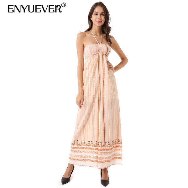 enyuever summer bohemian boho jumpsuit women overall beach halter off shoulder sleeve string wide leg casual jumpsuit streetwear, Black;white
enyuever summer bohemian boho jumpsuit women overall beach halter off shoulder sleeve string wide leg casual jumpsuit streetwear, Black;white