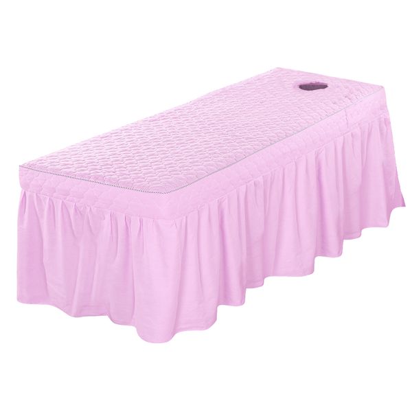 high standard cotton spa massage table skirt beauty cosmetic bed valance sheet cover with face breath hole 73x28inch
high standard cotton spa massage table skirt beauty cosmetic bed valance sheet cover with face breath hole 73x28inch
