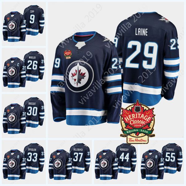 Lady Mark Scheifele 2019 Winnipeg Jets Patrik Laine 33 Byfuglien Connor Hellebuyck Blake Wheeler Josh Morrissey Heritage Classic Jersey
Lady Mark Scheifele 2019 Winnipeg Jets Patrik Laine 33 Byfuglien Connor Hellebuyck Blake Wheeler Josh Morrissey Heritage Classic Jersey