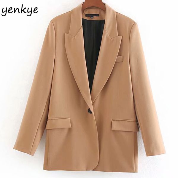 2019 women solid color work wear office blazer mujer notched collar long sleeve single button blazer plus size autumn suits, White;black
2019 women solid color work wear office blazer mujer notched collar long sleeve single button blazer plus size autumn suits, White;black