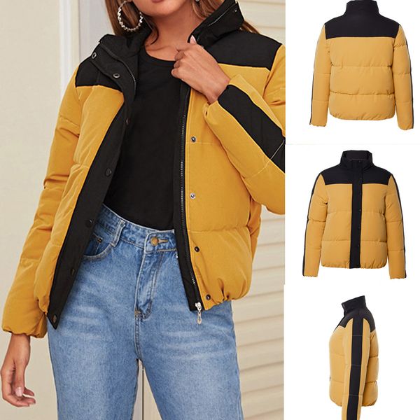 fashion bubble coat patchwork standard collar oversized short jacket winter autumn female puffer jacket parkas mujer 2019#y4, Black
fashion bubble coat patchwork standard collar oversized short jacket winter autumn female puffer jacket parkas mujer 2019#y4, Black
