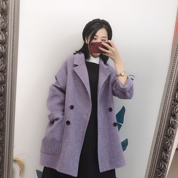 coat wool vintage women double side long jacket oversize windbreaker abrigos mujer invierno 2020 29002 yy2222, Black
coat wool vintage women double side long jacket oversize windbreaker abrigos mujer invierno 2020 29002 yy2222, Black