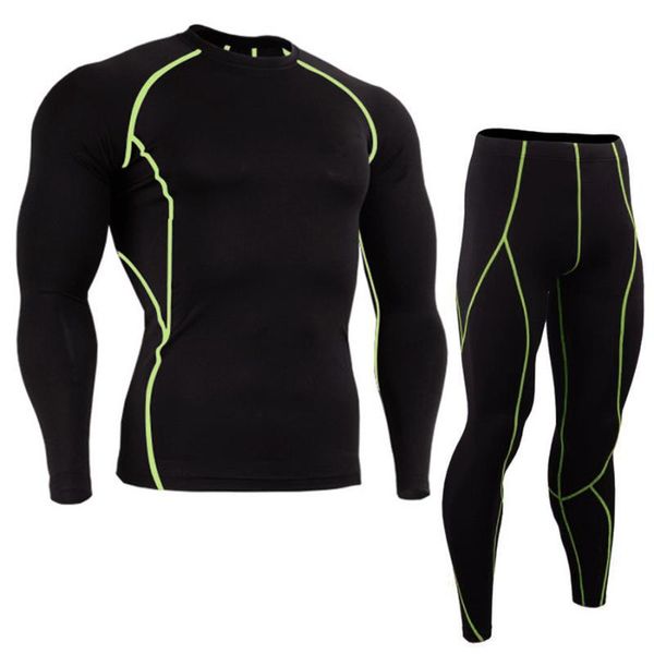 two pieces men compression gym fitness set men running tights sportswear jogging suits quick dry shirt and pants two pieces set, Black;blue
two pieces men compression gym fitness set men running tights sportswear jogging suits quick dry shirt and pants two pieces set, Black;blue