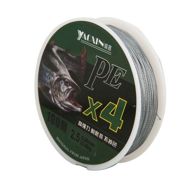 100m pe braided fishing line 4 stands 10-80lb multifilament fishing line for carp wire for all
100m pe braided fishing line 4 stands 10-80lb multifilament fishing line for carp wire for all