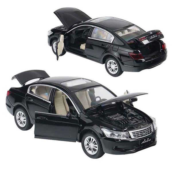 1:32 honda accord alloy model cars toy pull back light sound diecast kids car toys for children
1:32 honda accord alloy model cars toy pull back light sound diecast kids car toys for children